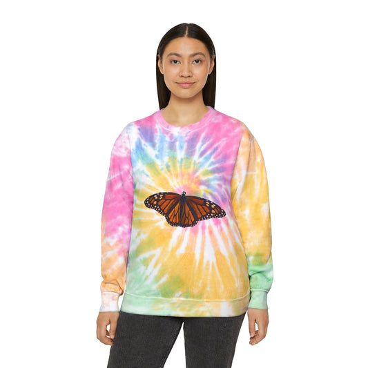 Monarch Unisex Tie-Dye Crewneck