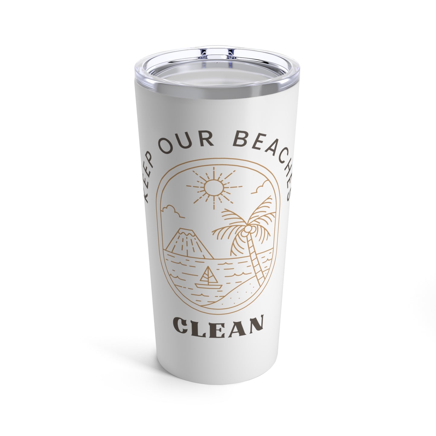 Clean Beaches Tumbler