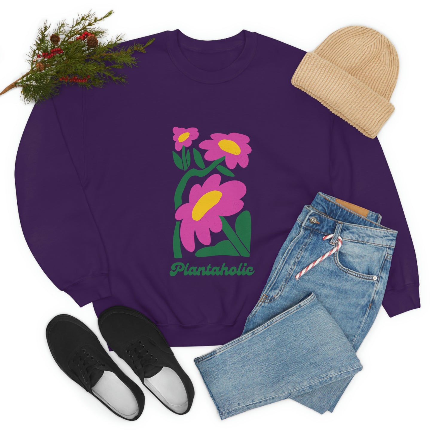 Plantaholic Unisex Crewneck