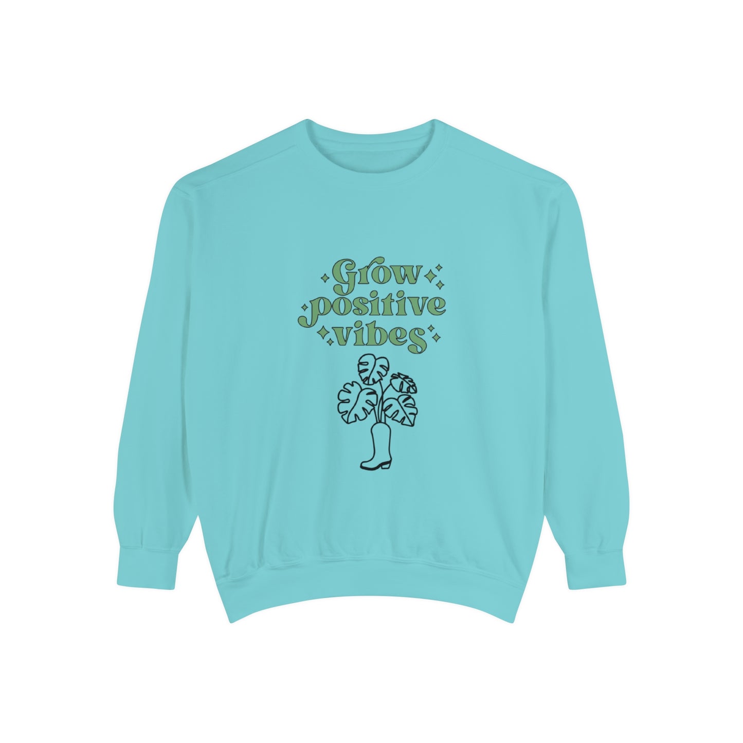 Grow Positive Garment-Dyed Crewneck