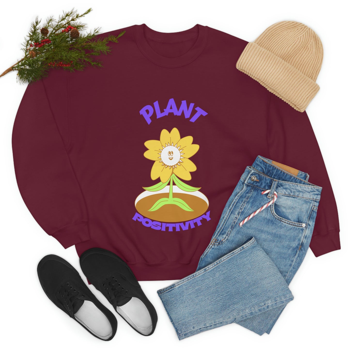 Plant Positivity Unisex Crewneck