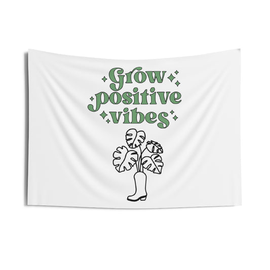 Grow Positive Indoor Wall Tapestries