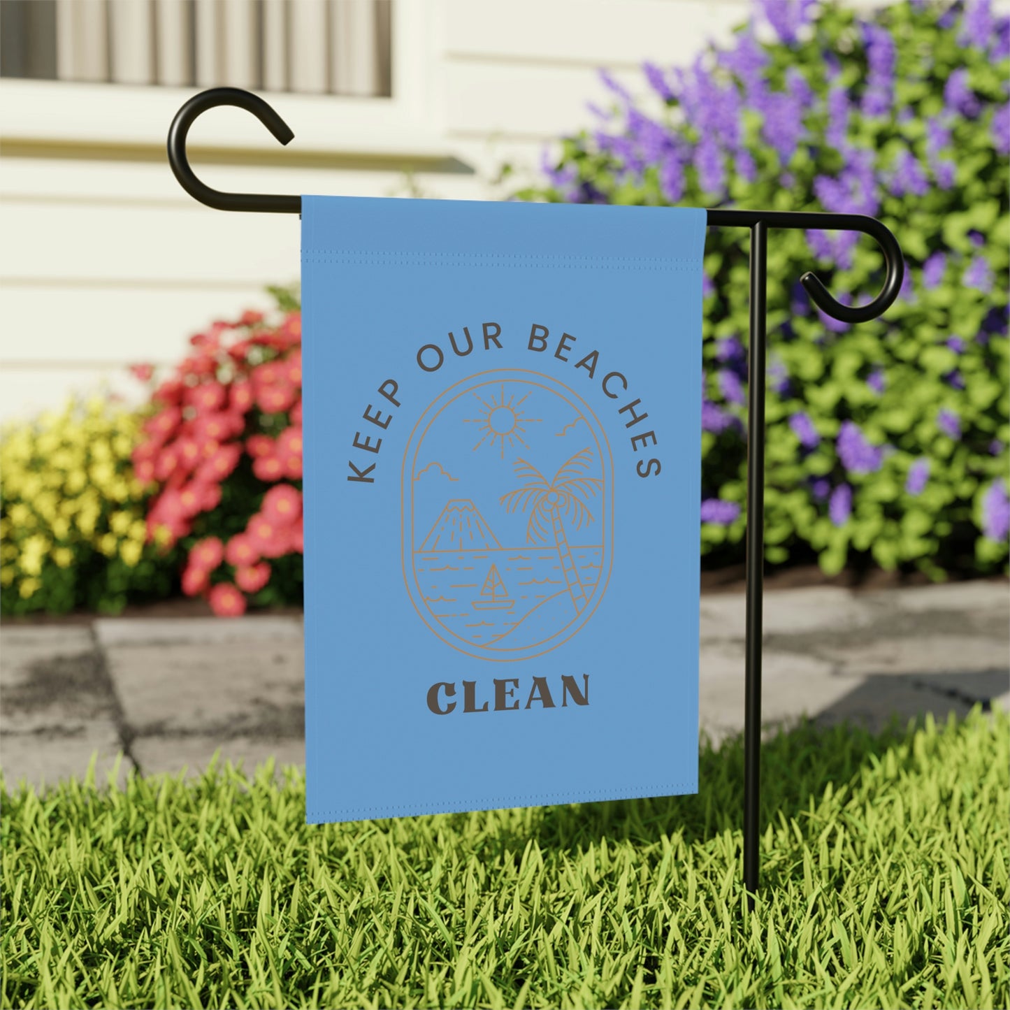 Clean Beaches Garden & House Banner