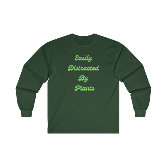 Distracted Cotton Long Sleeve