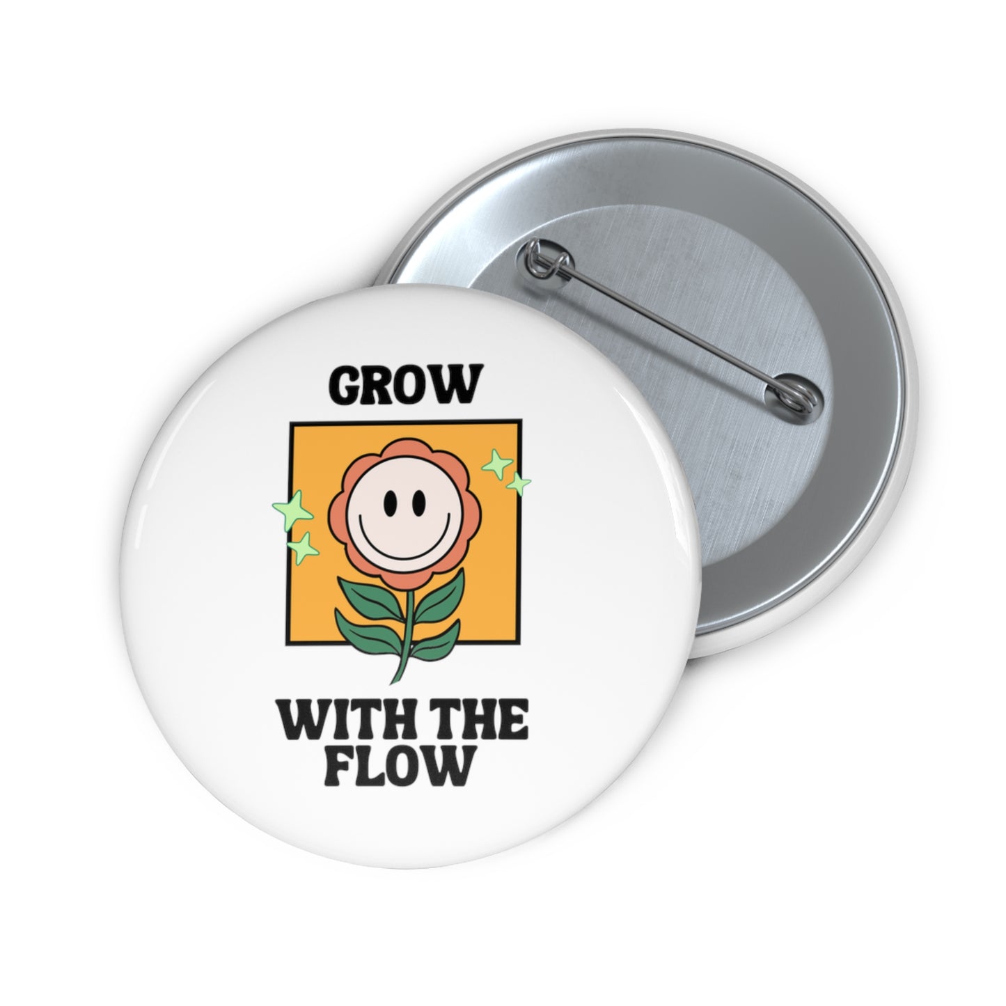 Flow Pin Buttons