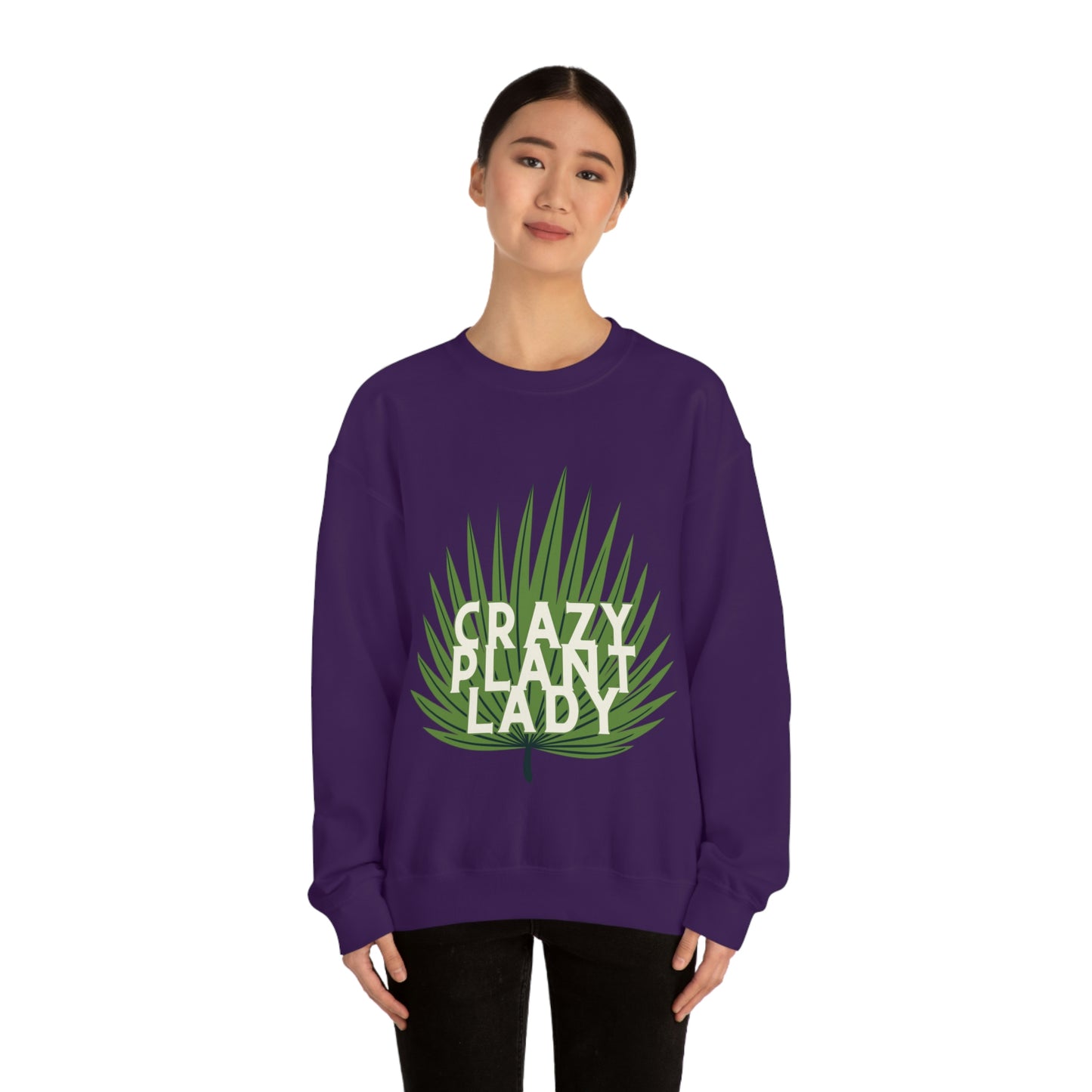 Crazy Plant Lady Unisex Crewneck