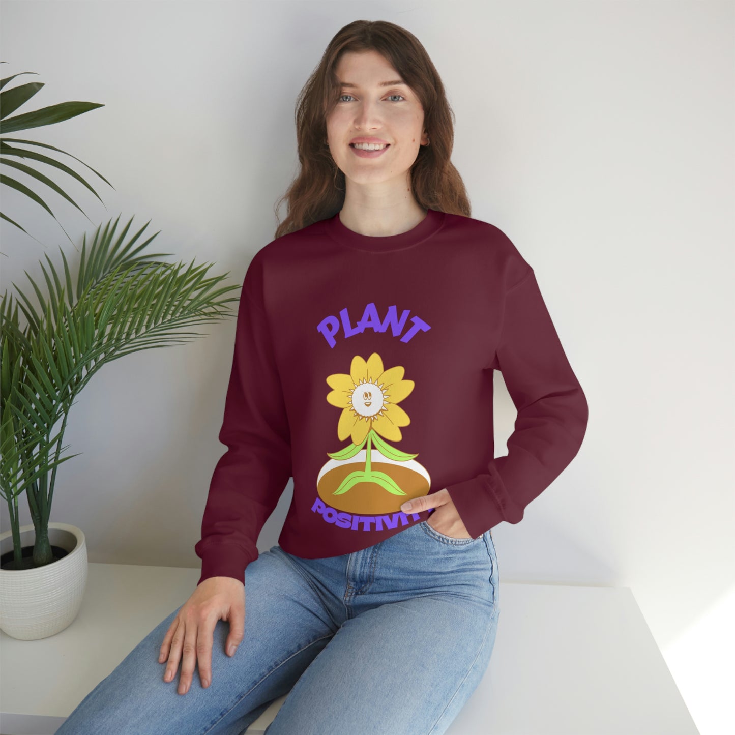 Plant Positivity Unisex Crewneck