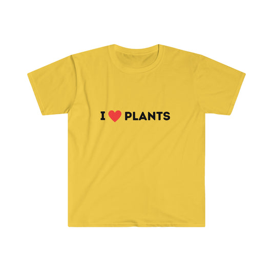 Love Plants Unisex Softstyle T-Shirt