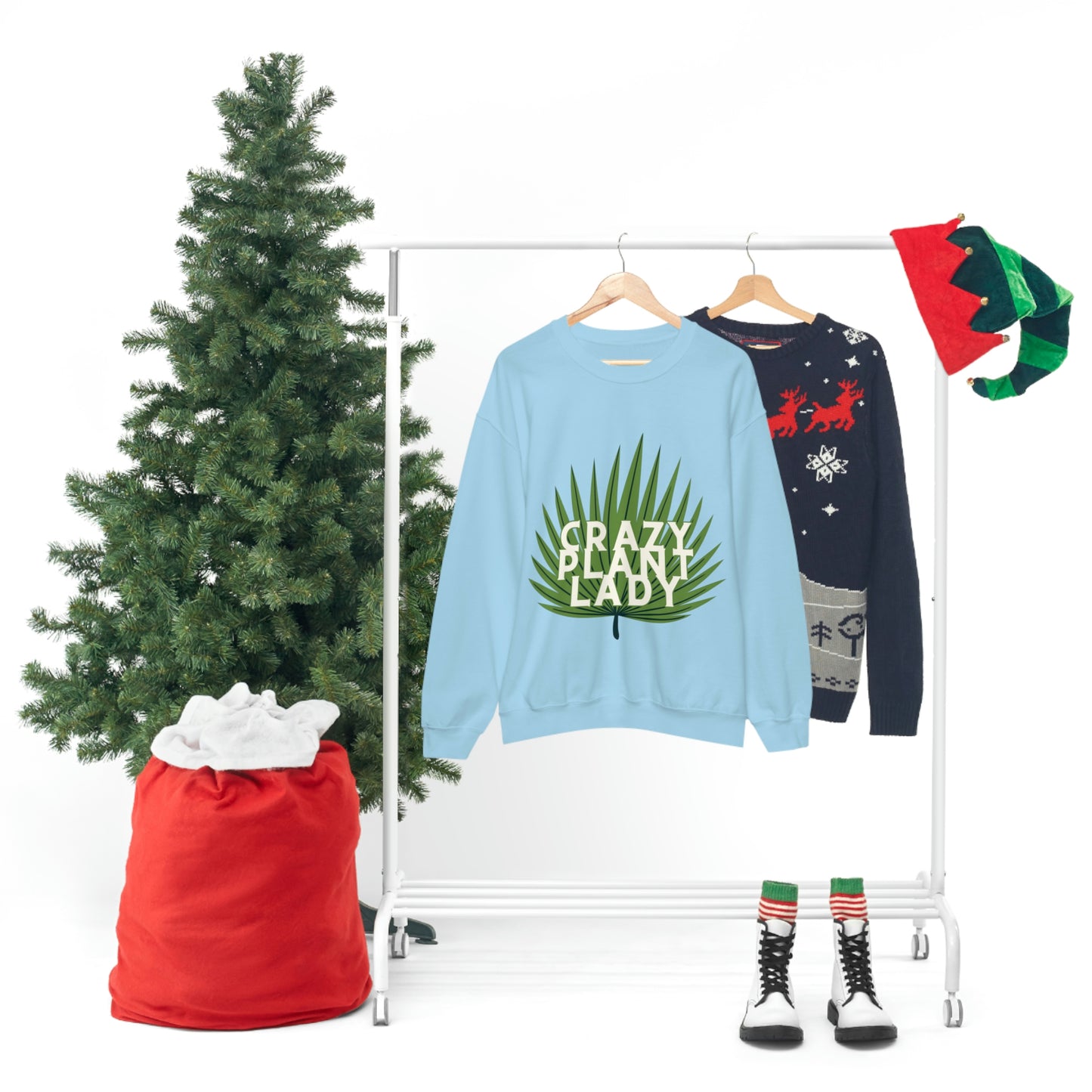 Crazy Plant Lady Unisex Crewneck