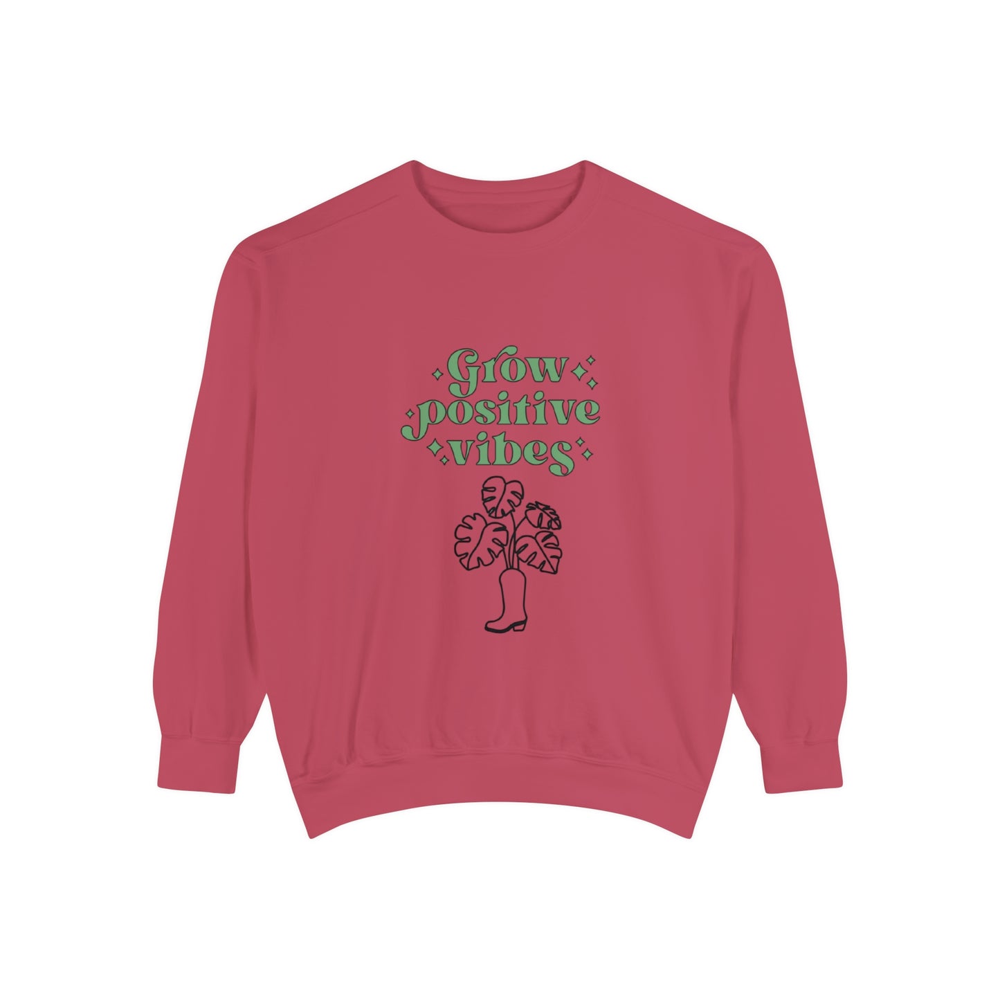 Grow Positive Garment-Dyed Crewneck