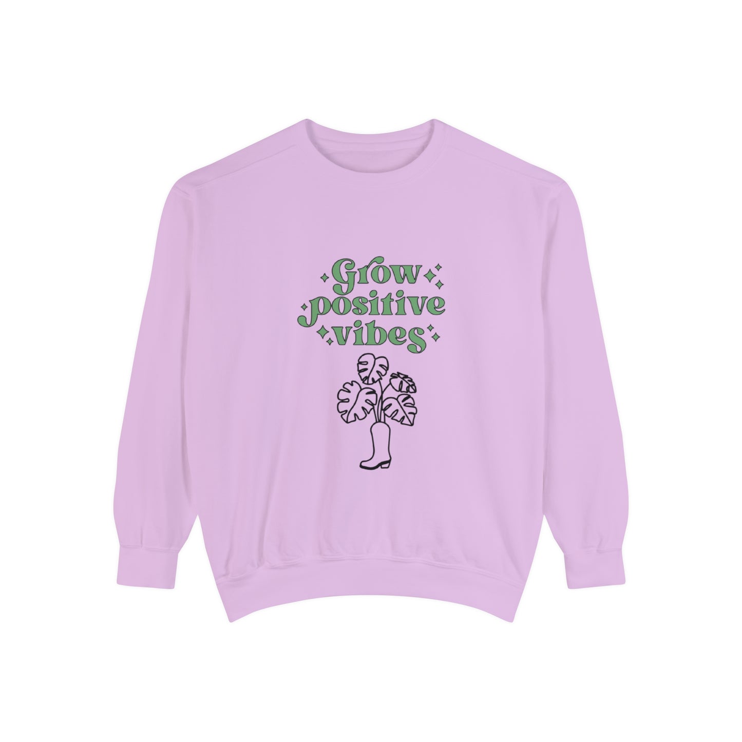 Grow Positive Garment-Dyed Crewneck