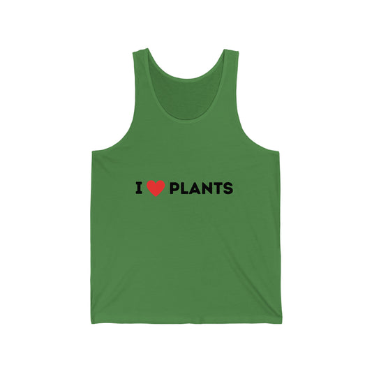 Love Plants Unisex Jersey Tank
