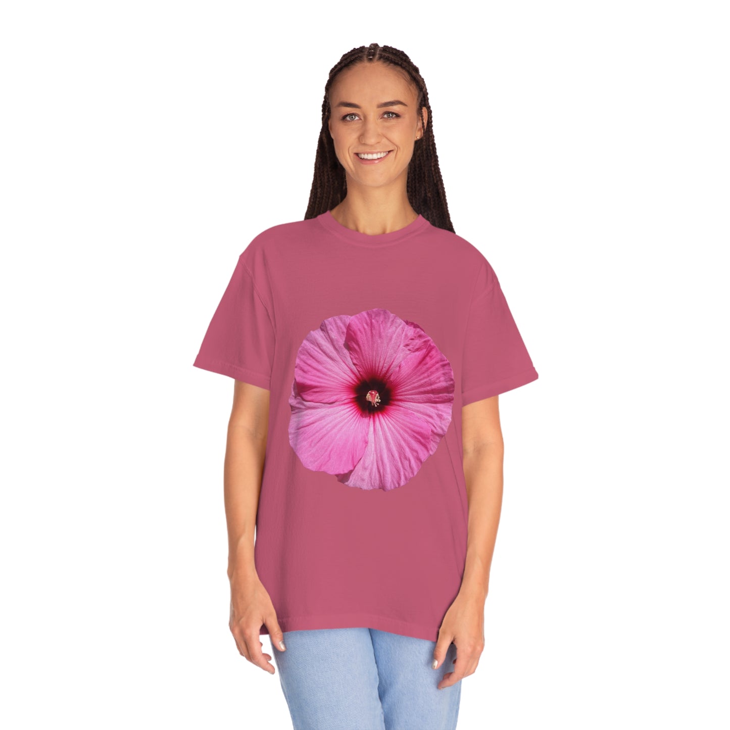 Hibiscus Garment-Dyed T-shirt