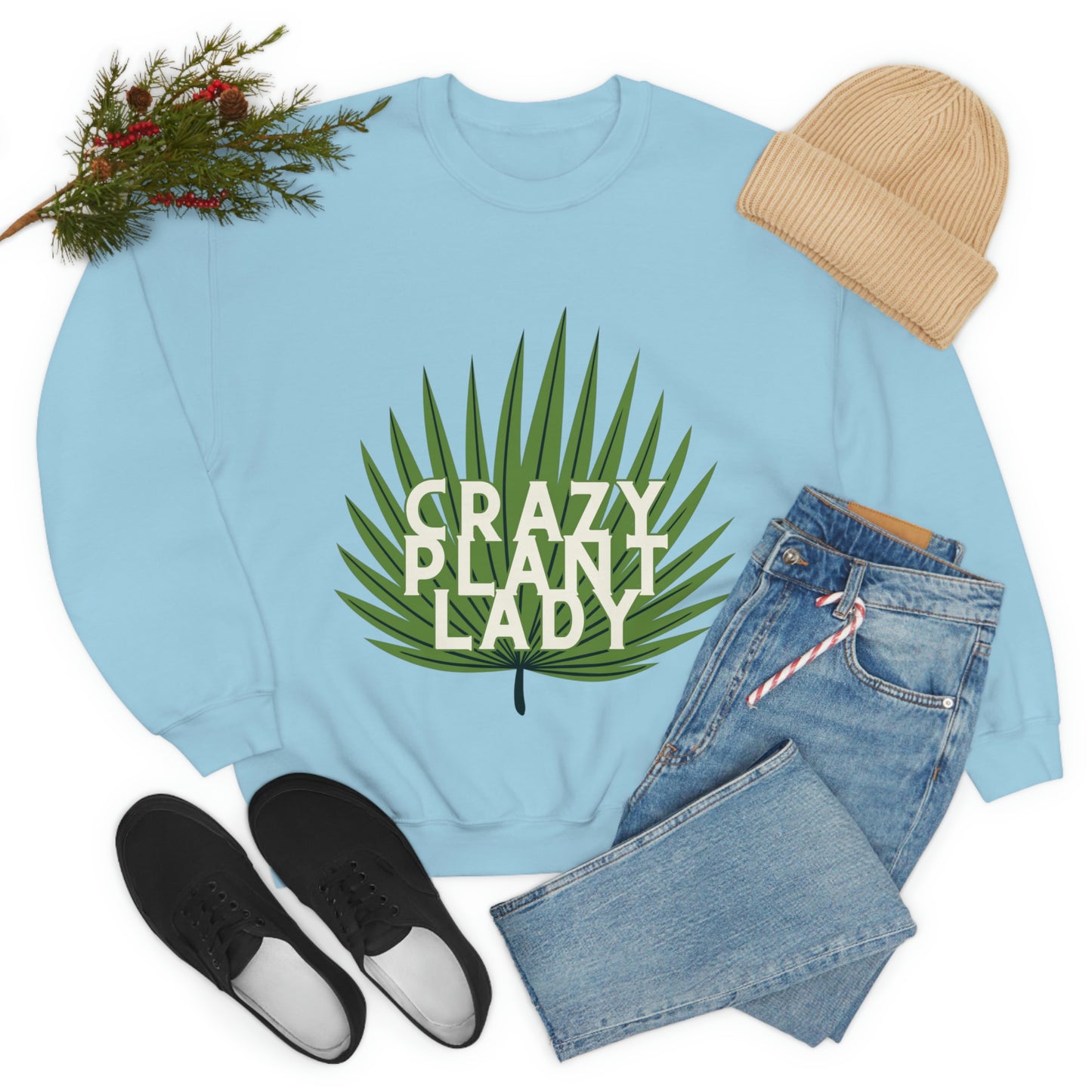 Crazy Plant Lady Unisex Crewneck