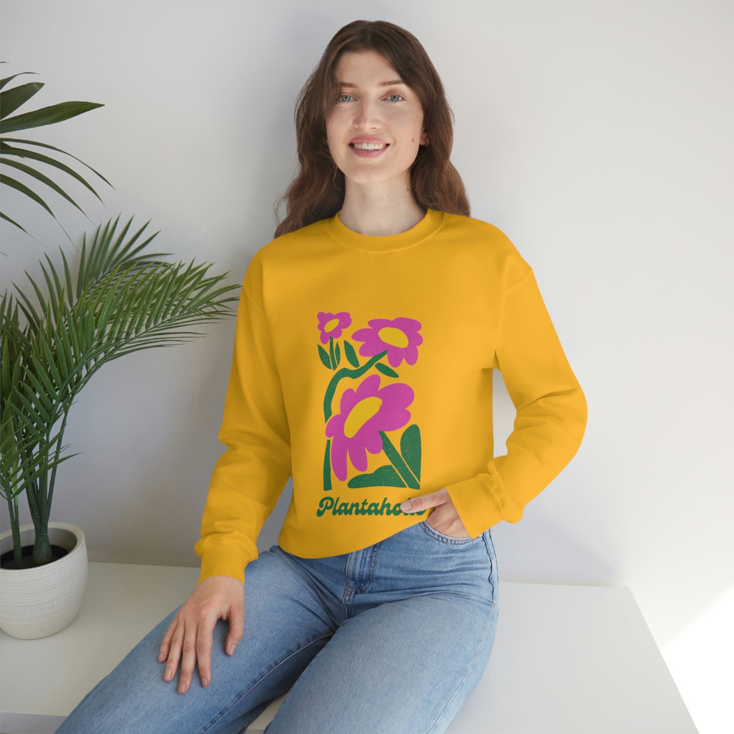 Plantaholic Unisex Crewneck