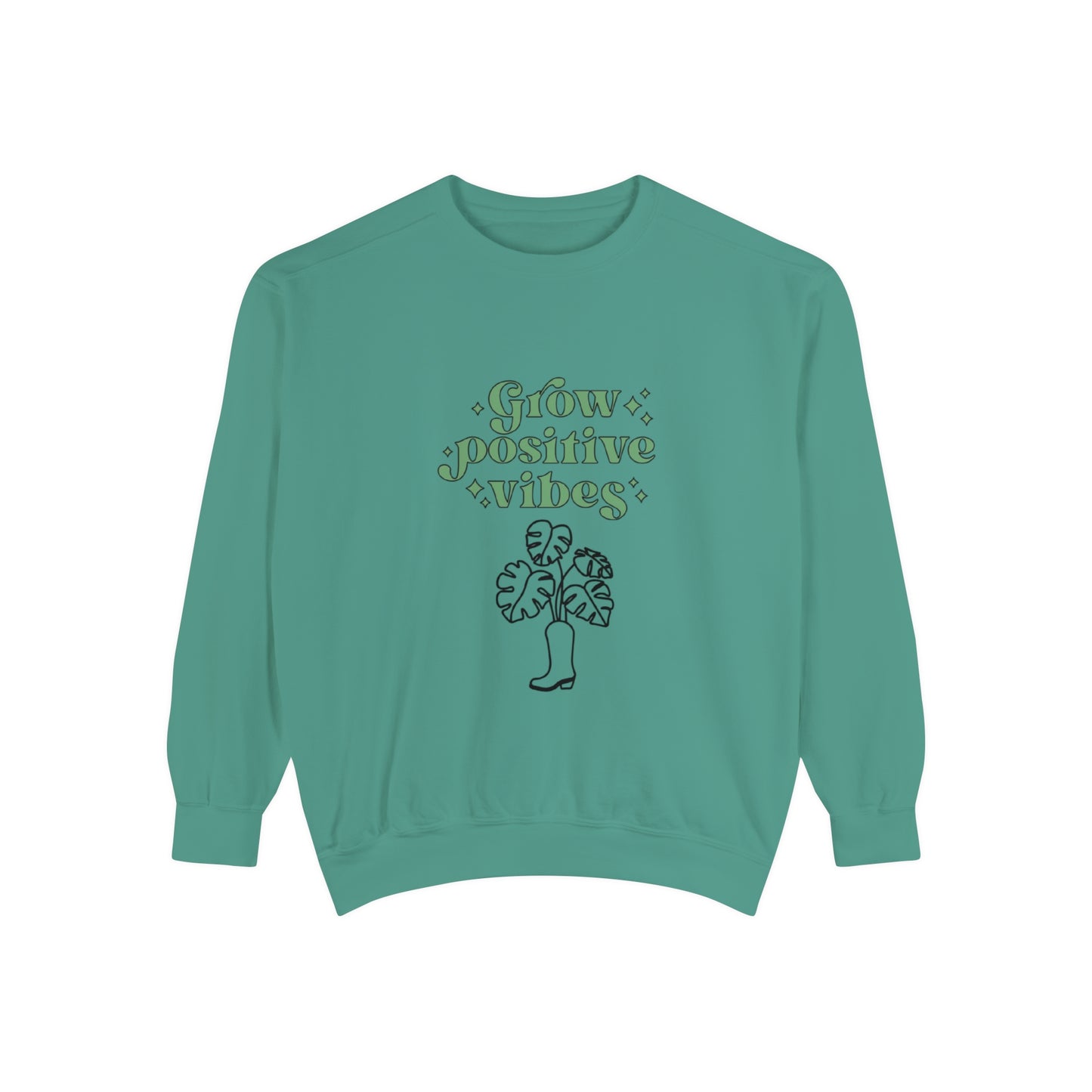 Grow Positive Garment-Dyed Crewneck