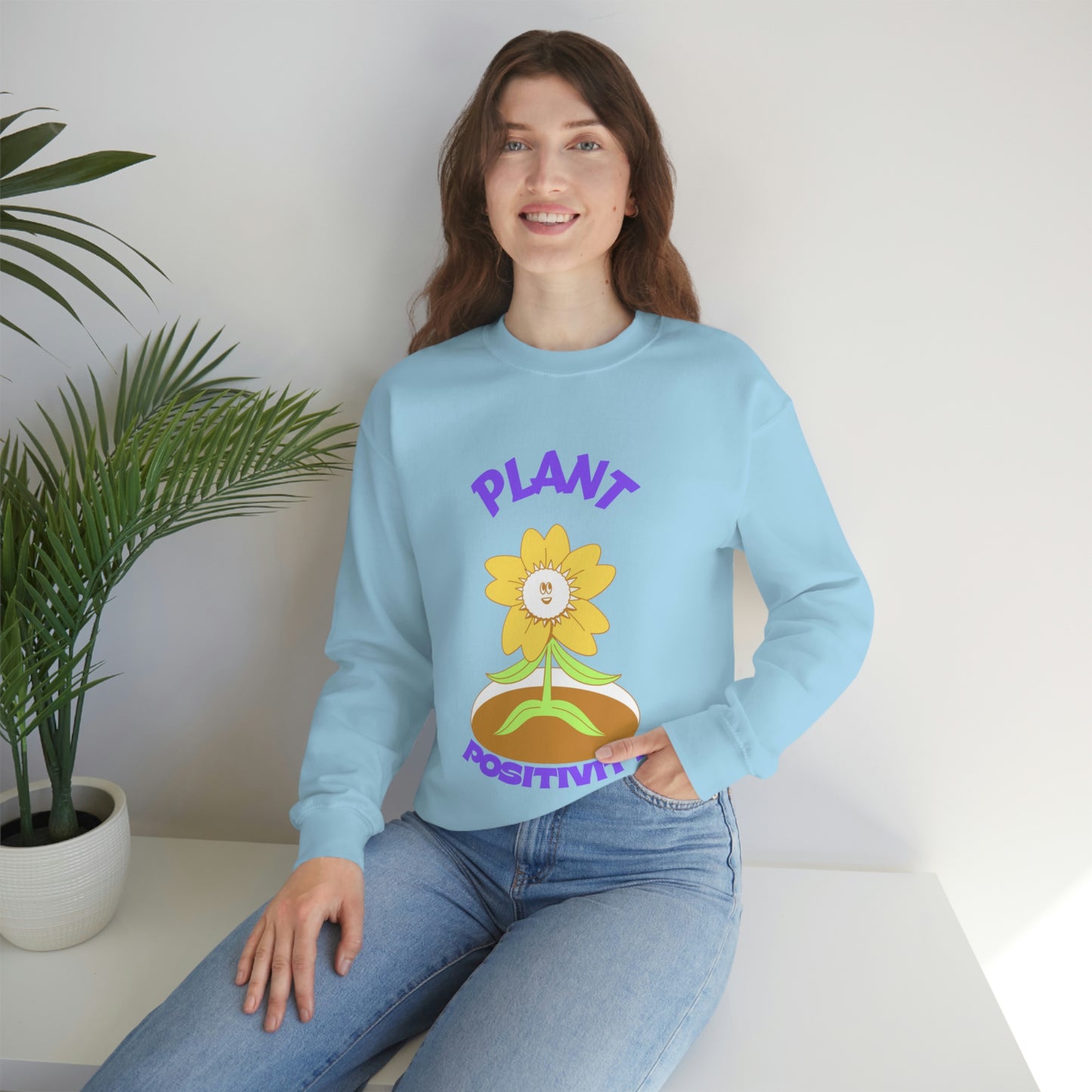 Plant Positivity Unisex Crewneck