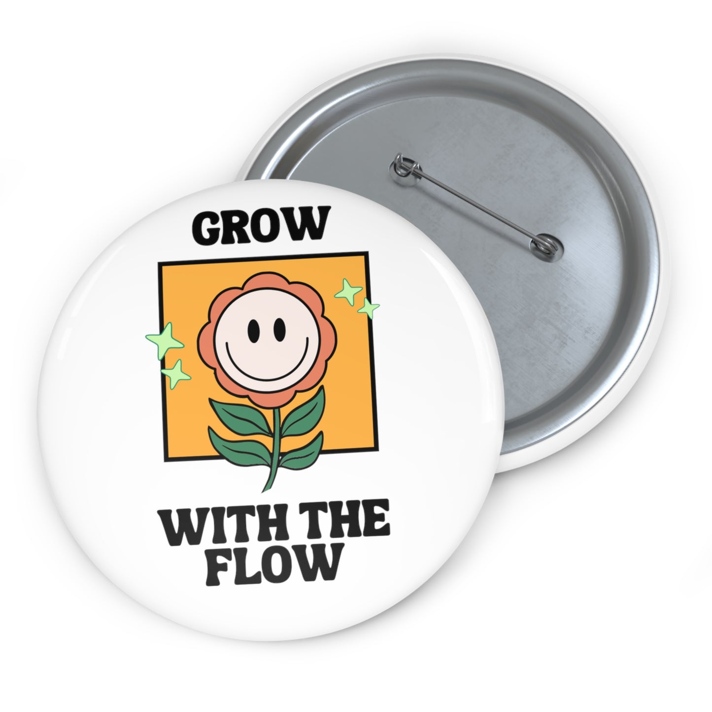 Flow Pin Buttons