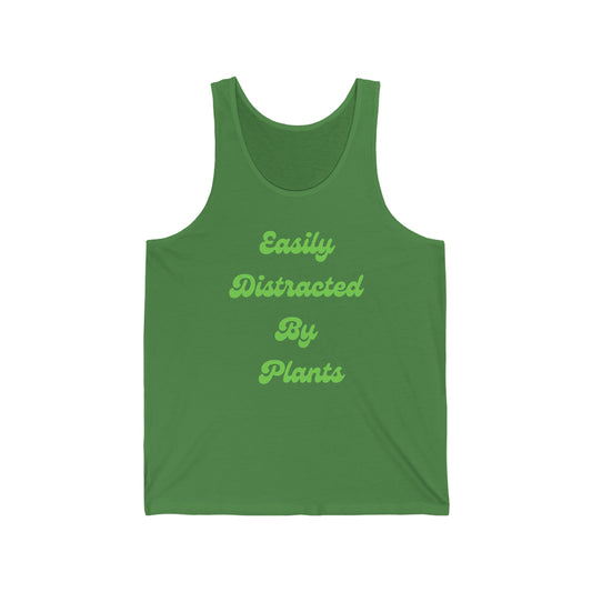 Distracted Unisex Jersey Tank
