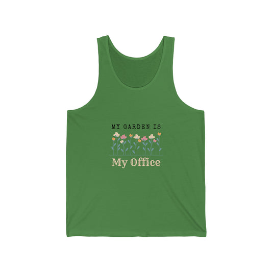 My Office Unisex Jersey Tank