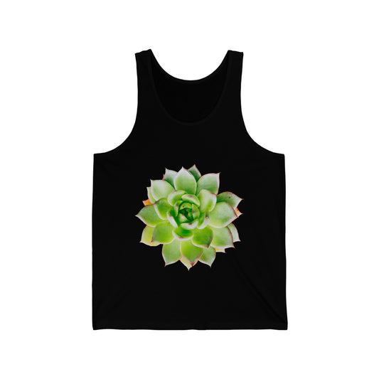 Echeveria Unisex Jersey Tank