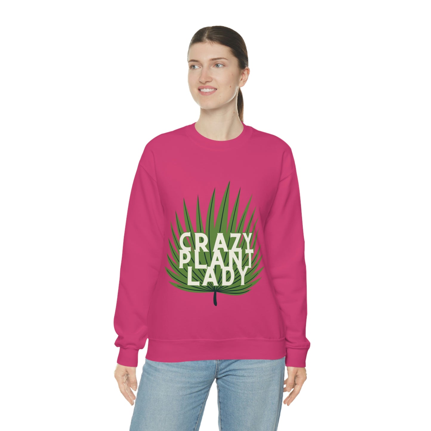 Crazy Plant Lady Unisex Crewneck