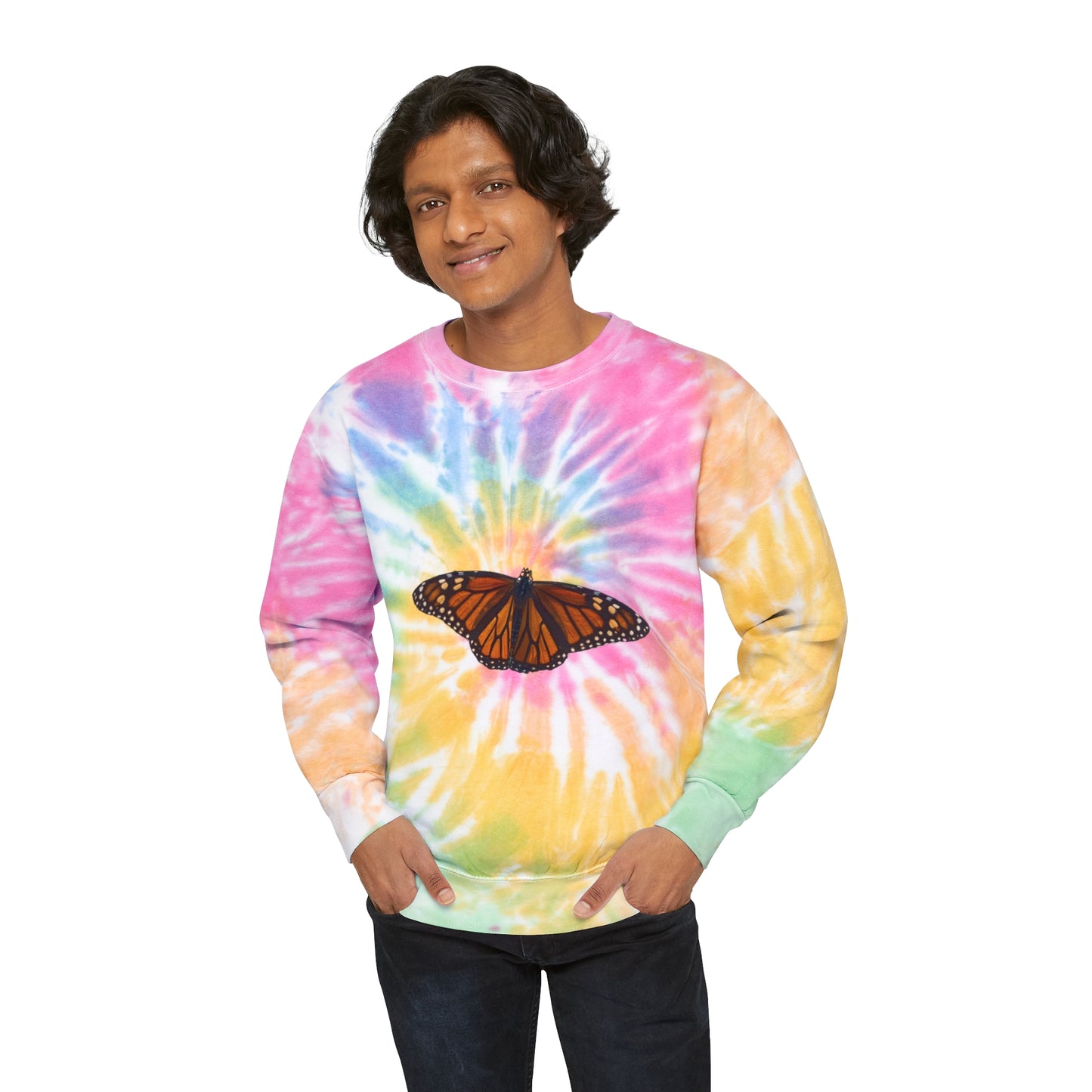 Monarch Unisex Tie-Dye Crewneck