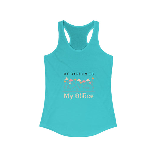 My Office Women's Racerback Tank