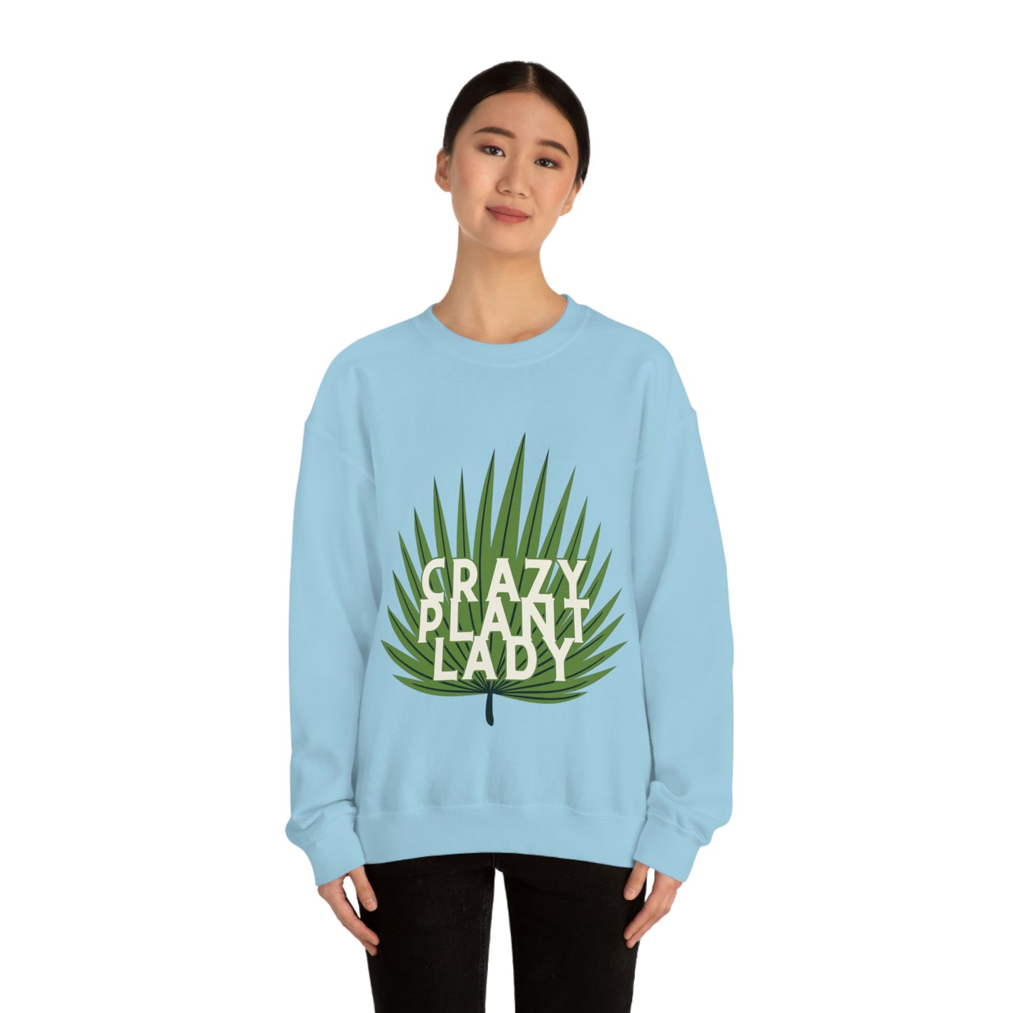 Crazy Plant Lady Unisex Crewneck