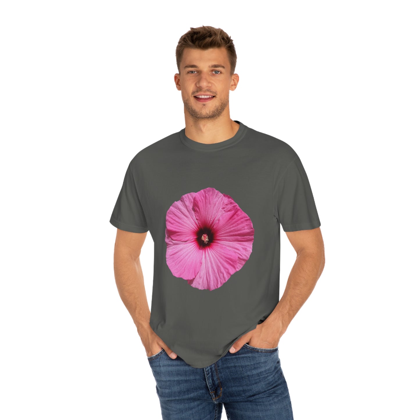 Hibiscus Garment-Dyed T-shirt