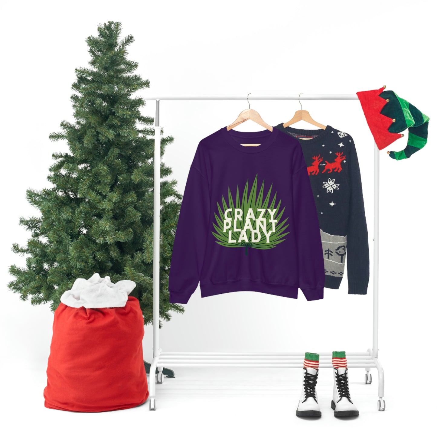 Crazy Plant Lady Unisex Crewneck