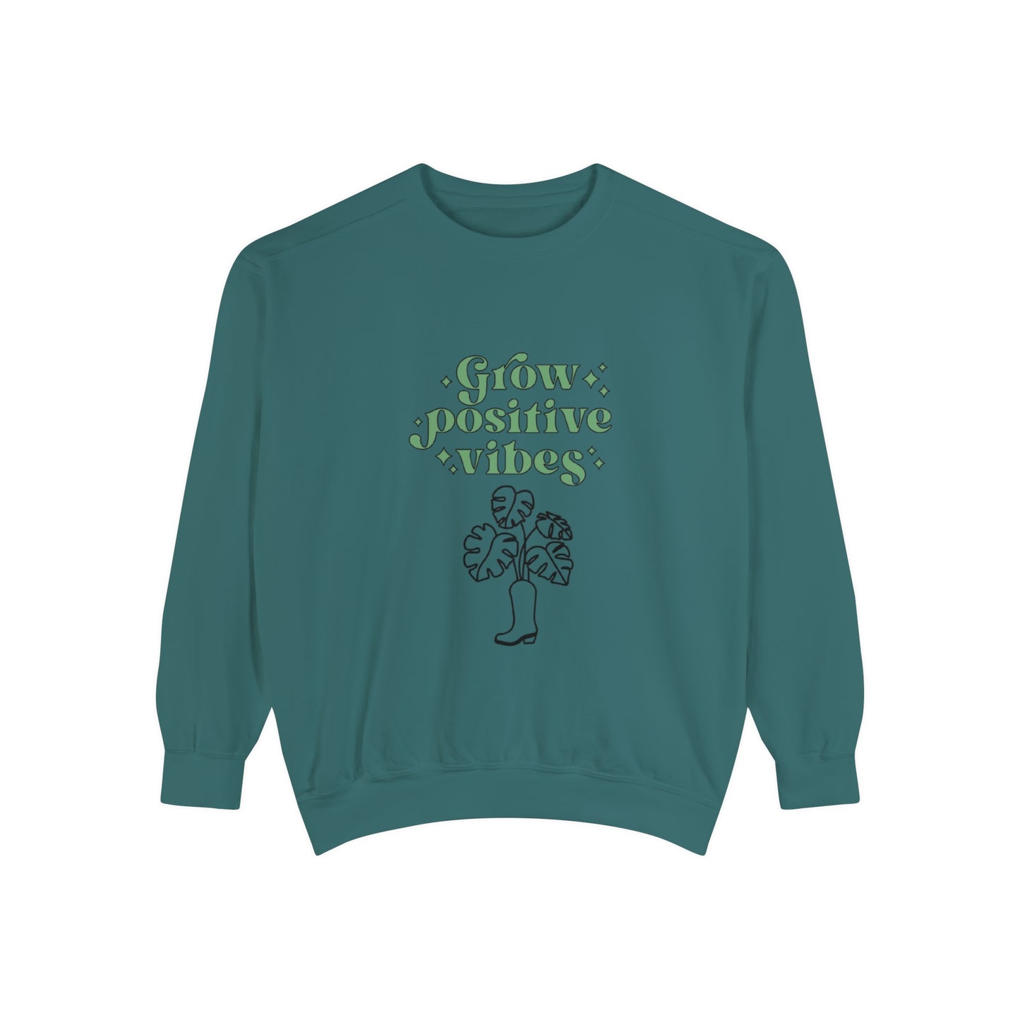 Grow Positive Garment-Dyed Crewneck