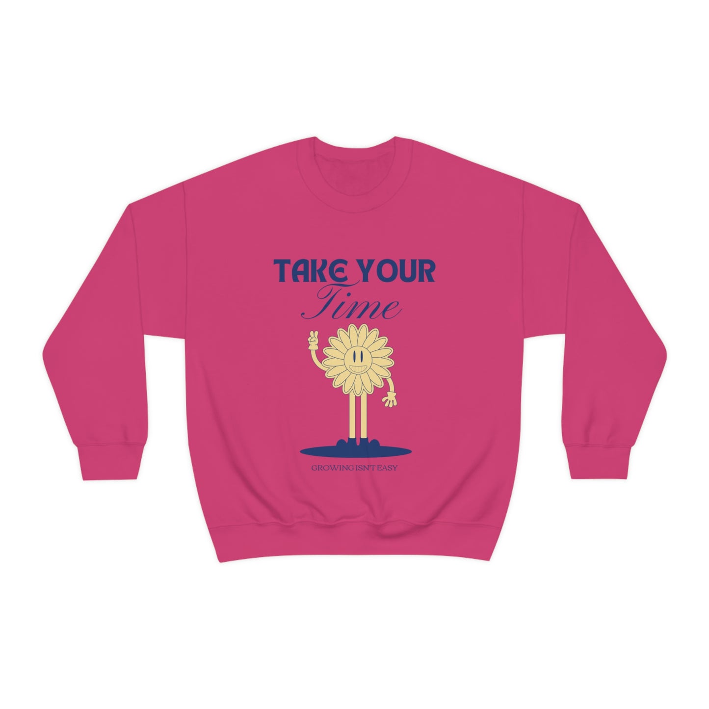 Growing Isn't Easy Unisex Crewneck