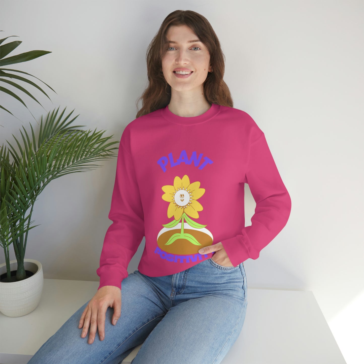 Plant Positivity Unisex Crewneck