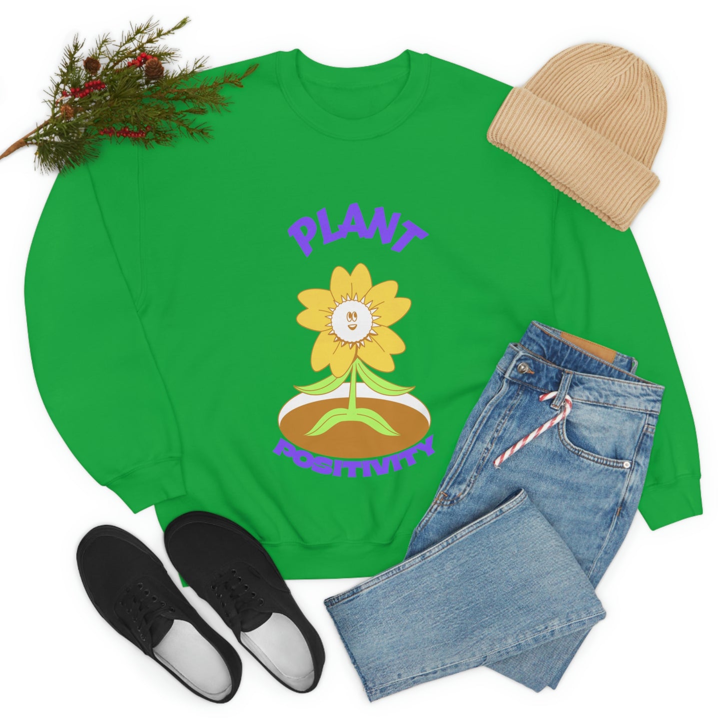 Plant Positivity Unisex Crewneck