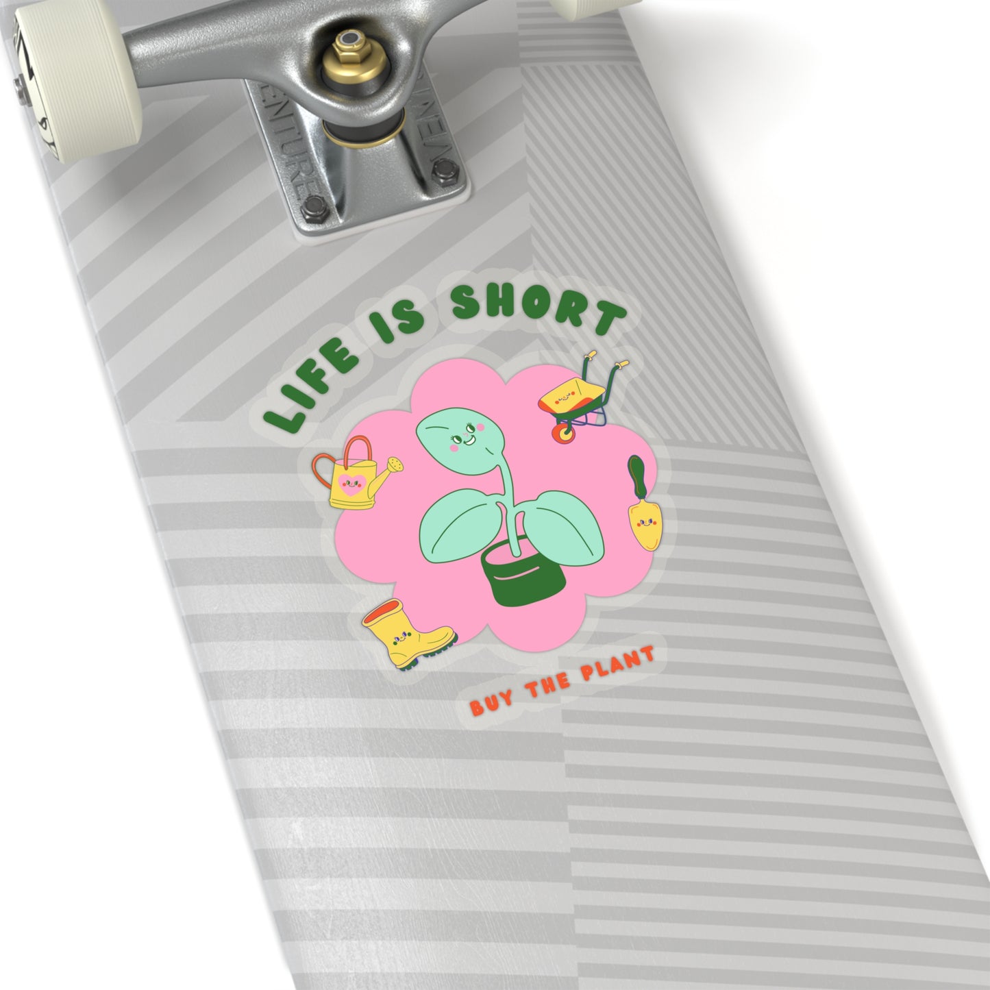 Life Is Short Stickers