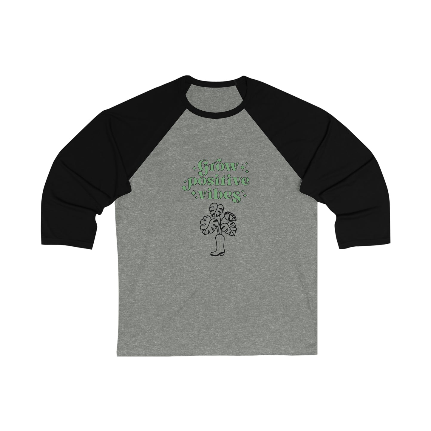 Grow Positive Baseball Tee