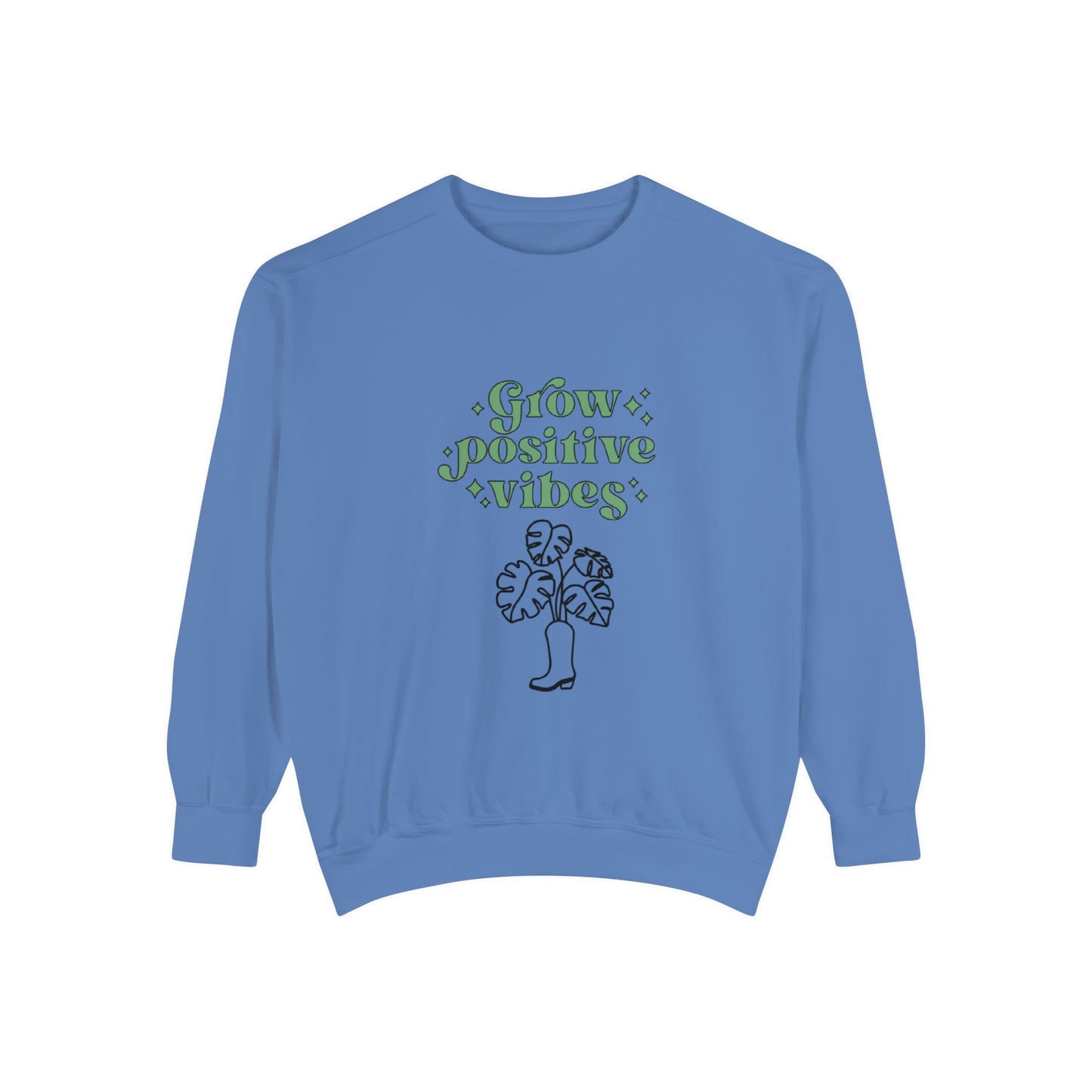 Grow Positive Garment-Dyed Crewneck