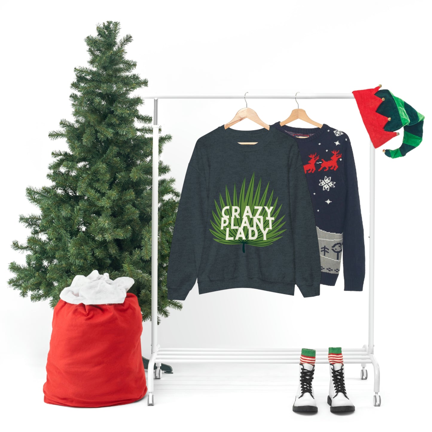 Crazy Plant Lady Unisex Crewneck