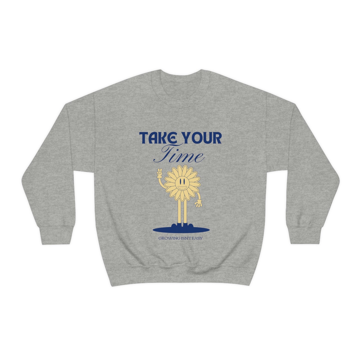 Growing Isn't Easy Unisex Crewneck