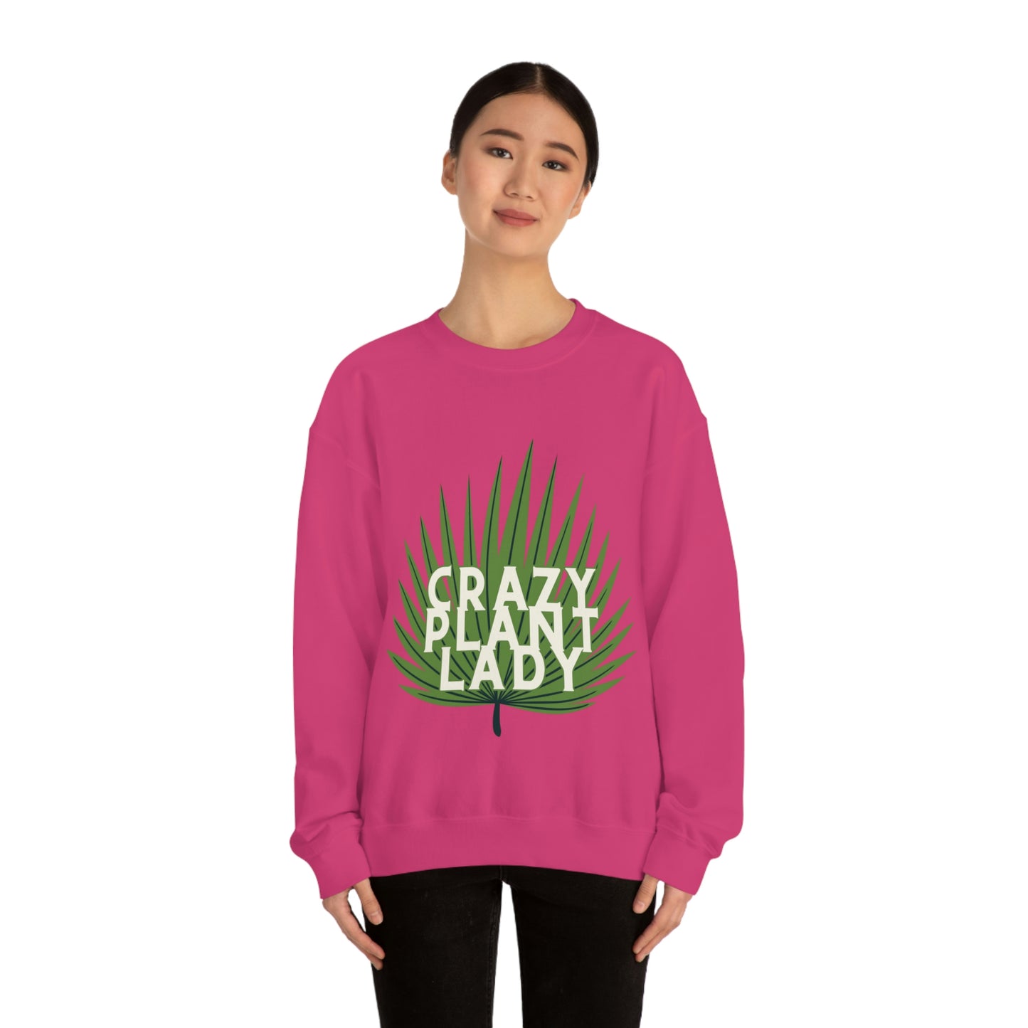 Crazy Plant Lady Unisex Crewneck