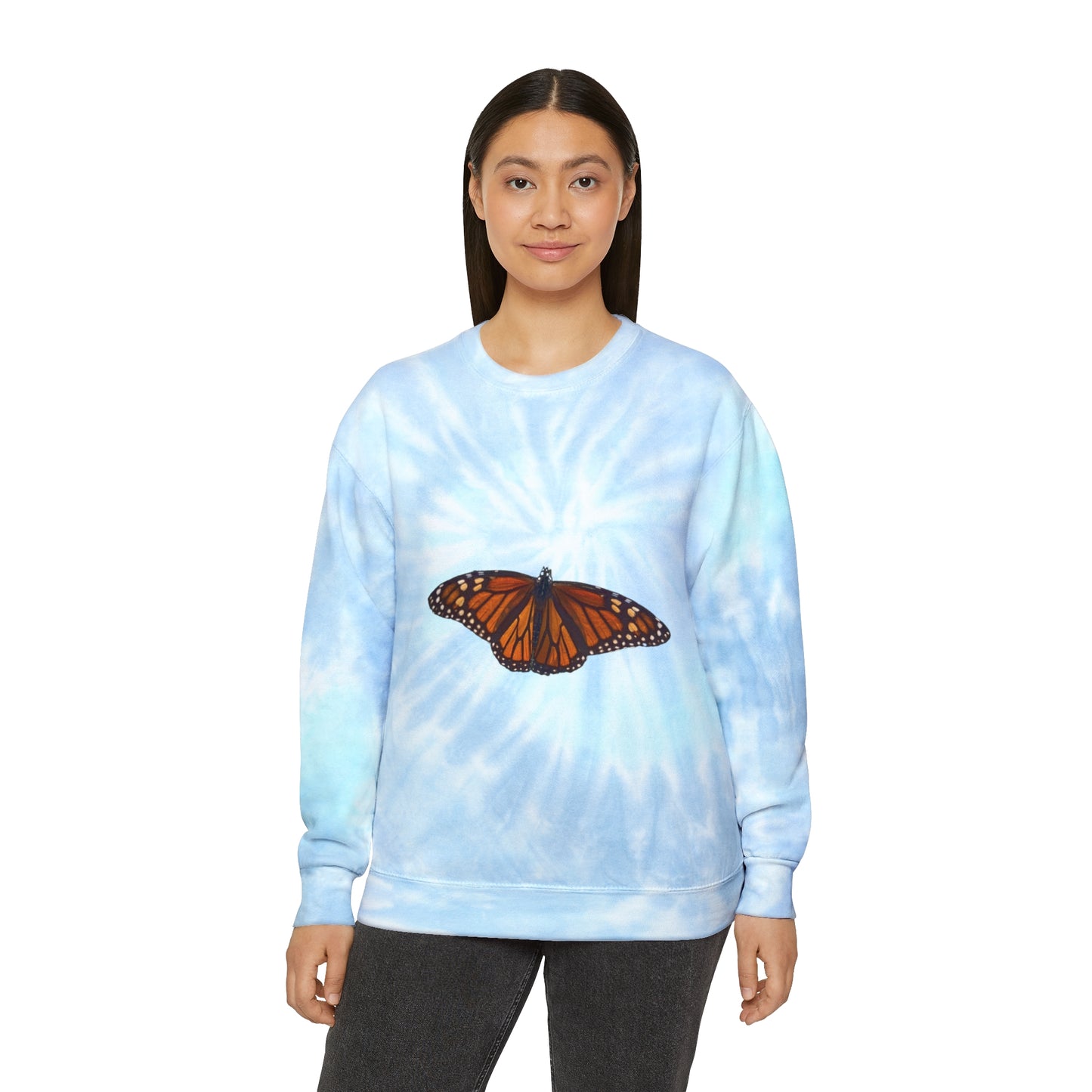 Monarch Unisex Tie-Dye Crewneck