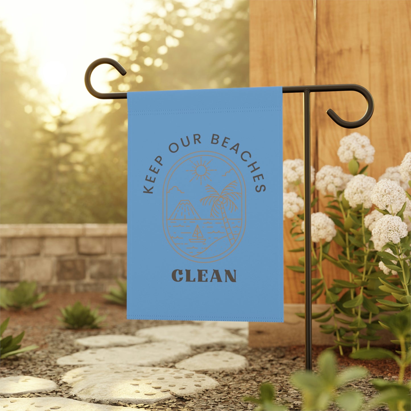 Clean Beaches Garden & House Banner