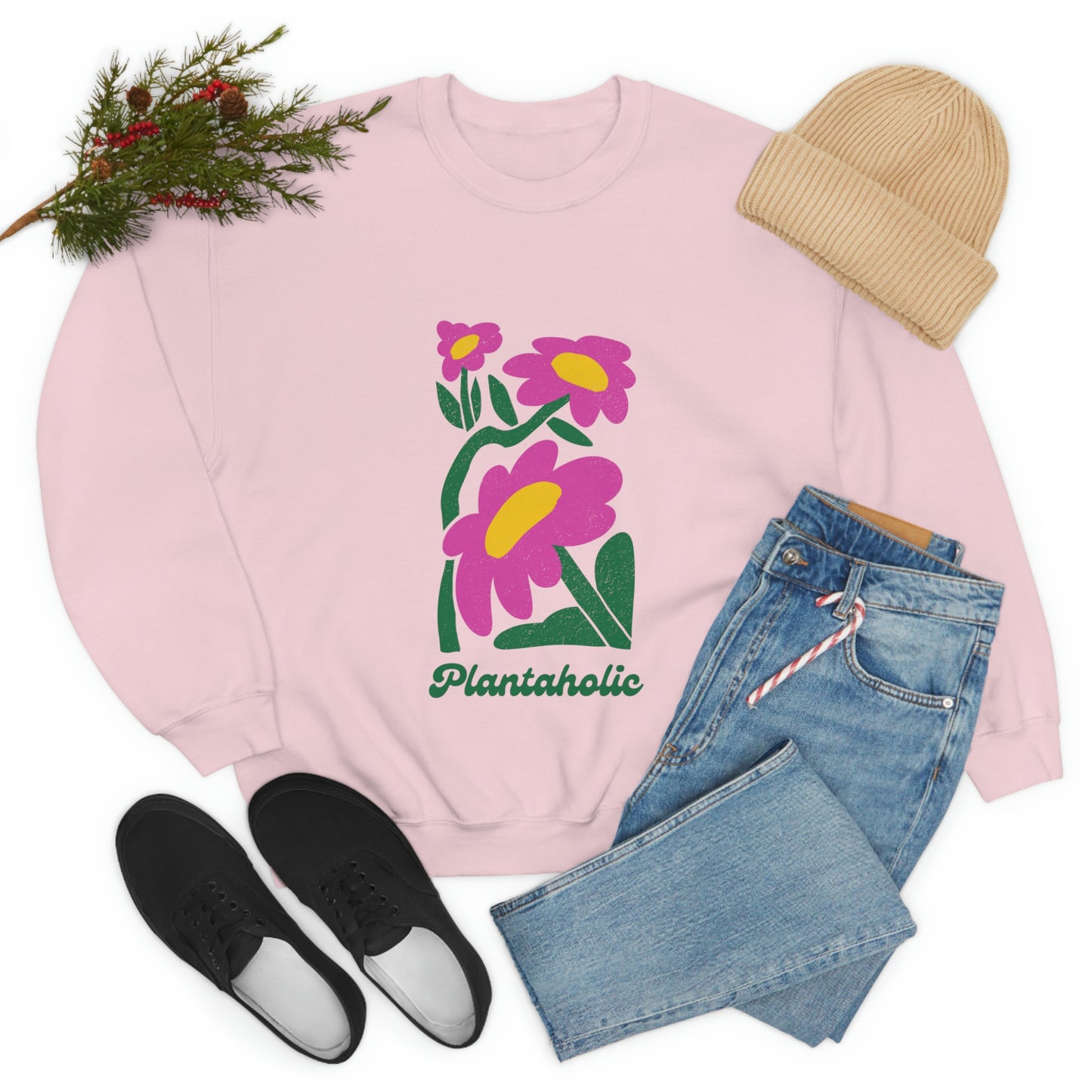 Plantaholic Unisex Crewneck