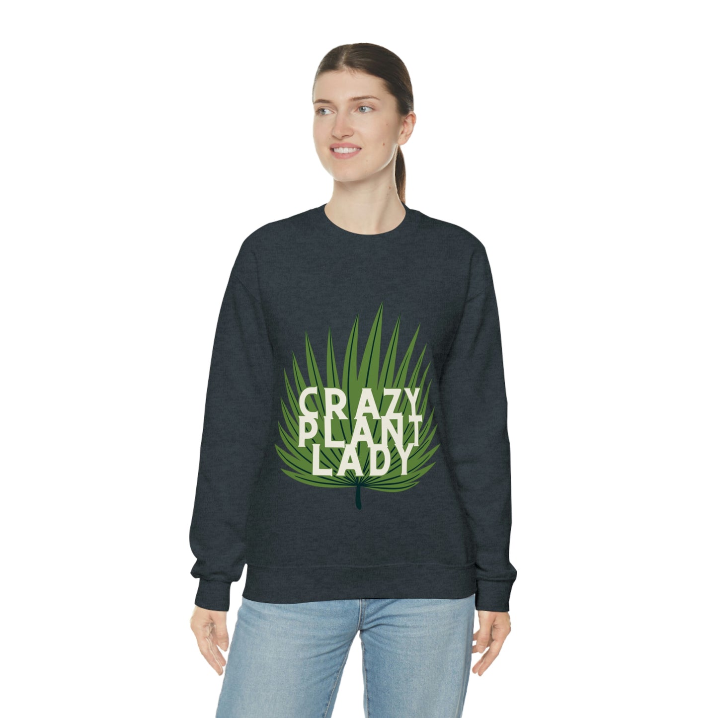 Crazy Plant Lady Unisex Crewneck