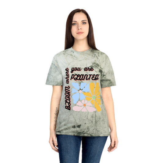 Bloom Unisex Color Blast T-Shirt