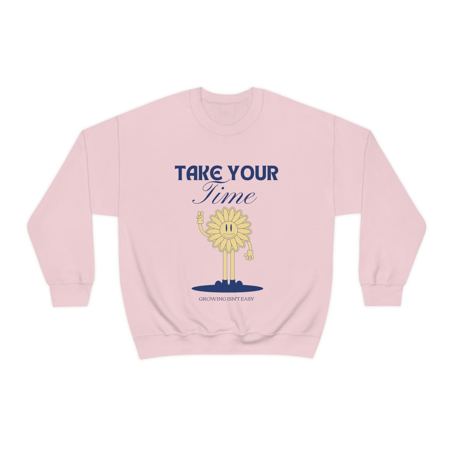 Growing Isn't Easy Unisex Crewneck