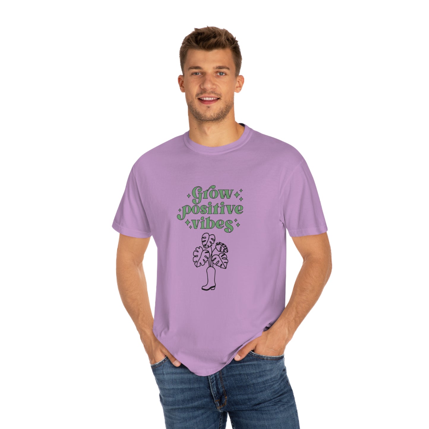 Grow Positive Garment-Dyed T-shirt