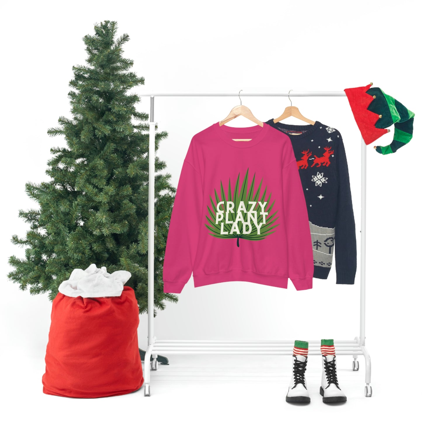Crazy Plant Lady Unisex Crewneck