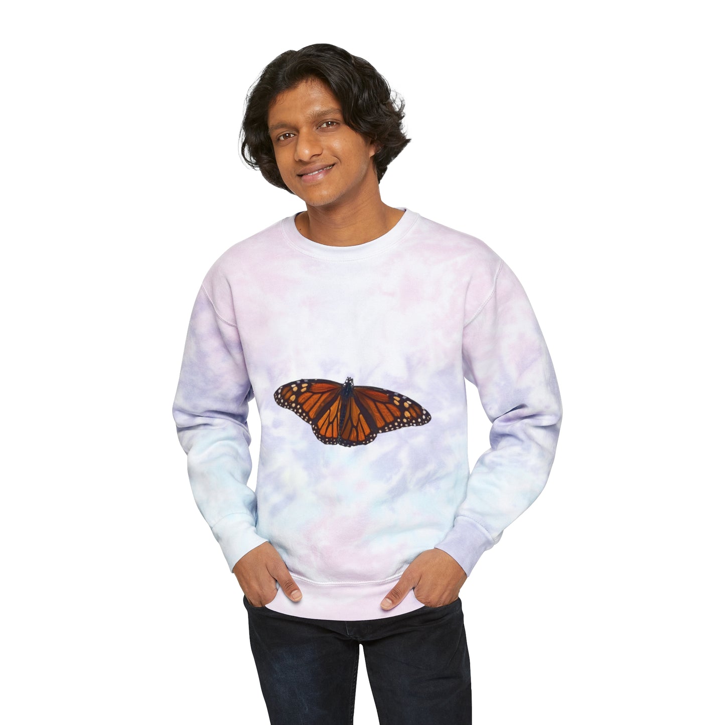 Monarch Unisex Tie-Dye Crewneck